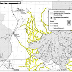 US Forest Service R6 Pacific Northwest Region (WA/OR) Deschutes NF - Bend Fort Rock RD - Roadside 1 Firewood Map digital map
