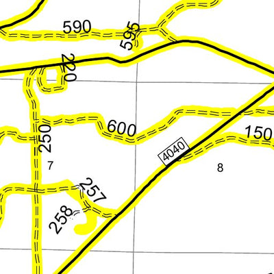 US Forest Service R6 Pacific Northwest Region (WA/OR) Deschutes NF - Bend Fort Rock RD - Roadside 2 Firewood Map digital map