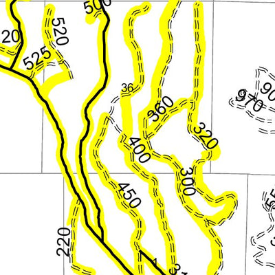 US Forest Service R6 Pacific Northwest Region (WA/OR) Deschutes NF - Bend Fort Rock RD - Roadside 2 Firewood Map digital map