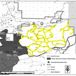 US Forest Service R6 Pacific Northwest Region (WA/OR) Deschutes NF - Bend Fort Rock RD - Roadside 5 Firewood Map digital map