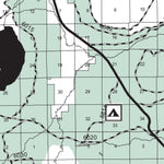 US Forest Service R6 Pacific Northwest Region (WA/OR) Deschutes NF - Crescent RD - Mushroom Map digital map