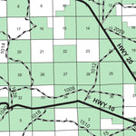 US Forest Service R6 Pacific Northwest Region (WA/OR) Deschutes NF - Sisters RD - Mushroom Map digital map