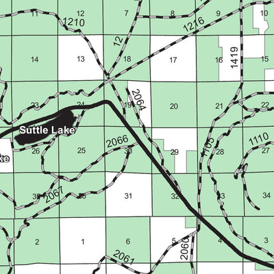 US Forest Service R6 Pacific Northwest Region (WA/OR) Deschutes NF - Sisters RD - Mushroom Map digital map