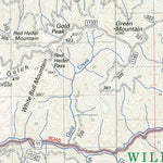 US Forest Service R6 Pacific Northwest Region (WA/OR) Detroit Ranger District Map digital map