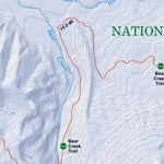 US Forest Service R6 Pacific Northwest Region (WA/OR) Diamond Lake Winter Recreation Map digital map