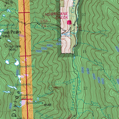 US Forest Service R6 Pacific Northwest Region (WA/OR) Eagle Cap Ranger District Map digital map