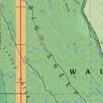 US Forest Service R6 Pacific Northwest Region (WA/OR) East La Grande Ranger District Map digital map