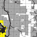 US Forest Service R6 Pacific Northwest Region (WA/OR) Fremont NF - North Silver Lake and Paisley RDs - Firewood Map digital map