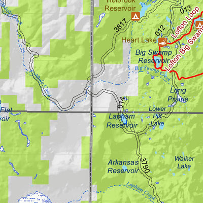US Forest Service R6 Pacific Northwest Region (WA/OR) Fremont-Winema NF East - Summer Trails digital map