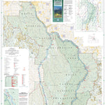 US Forest Service R6 Pacific Northwest Region (WA/OR) Hells Canyon National Recreation Area Map North digital map