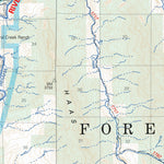 US Forest Service R6 Pacific Northwest Region (WA/OR) Hells Canyon National Recreation Area Map North digital map