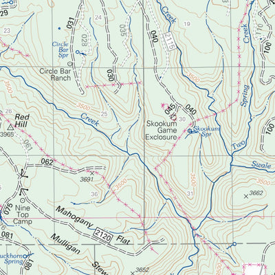 US Forest Service R6 Pacific Northwest Region (WA/OR) Heppner Ranger District Map digital map