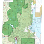 US Forest Service R6 Pacific Northwest Region (WA/OR) Klamath Ranger District Map digital map