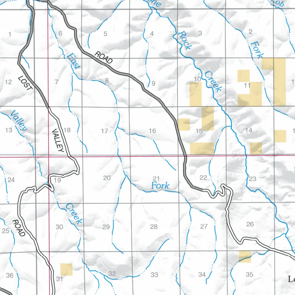 Lower Deschutes & John Day Rivers Recreation Map - John Day River Area