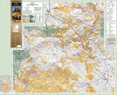 US Forest Service R6 Pacific Northwest Region (WA/OR) Malheur River Country Recreation Map North digital map