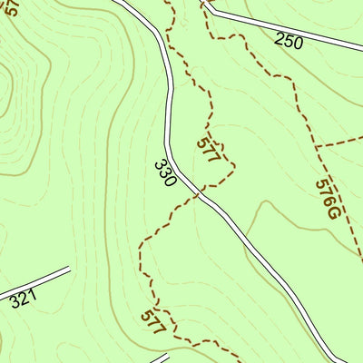 US Forest Service R6 Pacific Northwest Region (WA/OR) McCubbins Gulch OHV Area digital map