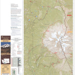 US Forest Service R6 Pacific Northwest Region (WA/OR) Mount Adams Wilderness Map digital map