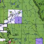 US Forest Service R6 Pacific Northwest Region (WA/OR) Mount Baker-Snoqualmie National Forest Visitor Map North digital map