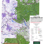 US Forest Service R6 Pacific Northwest Region (WA/OR) Mount Baker-Snoqualmie National Forest Visitor Map South digital map