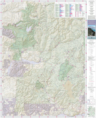 US Forest Service R6 Pacific Northwest Region (WA/OR) Mount Saint Helens Ranger District Map digital map