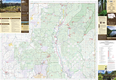 US Forest Service R6 Pacific Northwest Region (WA/OR) Newport-Sullivan Lake Ranger District Map North digital map