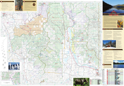 US Forest Service R6 Pacific Northwest Region (WA/OR) Newport-Sullivan Lake Ranger District Map South digital map