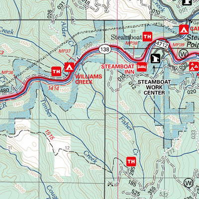 North Umpqua Ranger District Map by US Forest Service R6 Pacific ...