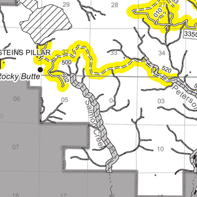 US Forest Service R6 Pacific Northwest Region (WA/OR) Ochoco NF - Firewood Map - West Side digital map