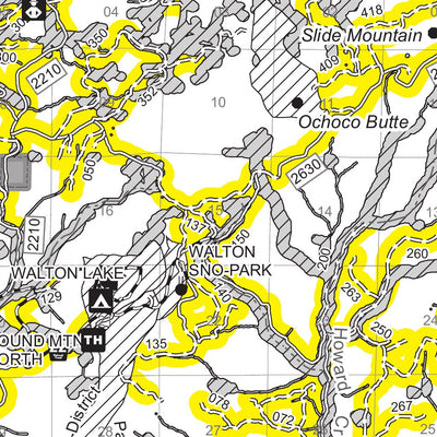 US Forest Service R6 Pacific Northwest Region (WA/OR) Ochoco NF - Firewood Map - West Side digital map