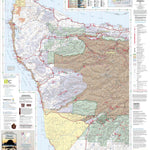 US Forest Service R6 Pacific Northwest Region (WA/OR) Olympic Peninsula Recreation Map West digital map