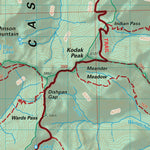 US Forest Service R6 Pacific Northwest Region (WA/OR) Pacific Crest National Scenic Trail - Map 10 Seg 2 - Northern Washington digital map