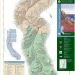 US Forest Service R6 Pacific Northwest Region (WA/OR) Pacific Crest National Scenic Trail - Map 10 Seg 3 - Northern Washington digital map
