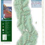 US Forest Service R6 Pacific Northwest Region (WA/OR) Pacific Crest National Scenic Trail - Map 10 Seg 4 - Northern Washington digital map