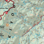 US Forest Service R6 Pacific Northwest Region (WA/OR) Pacific Crest National Scenic Trail - Map 7 Seg 1 - Southern Oregon digital map