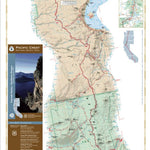 US Forest Service R6 Pacific Northwest Region (WA/OR) Pacific Crest National Scenic Trail - Map 7 Seg 3 - Southern Oregon digital map
