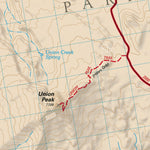 US Forest Service R6 Pacific Northwest Region (WA/OR) Pacific Crest National Scenic Trail - Map 7 Seg 3 - Southern Oregon digital map