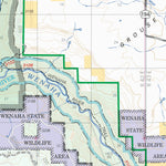 US Forest Service R6 Pacific Northwest Region (WA/OR) Pomeroy Ranger District Map South digital map