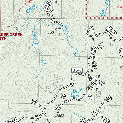 US Forest Service R6 Pacific Northwest Region (WA/OR) Powers and Gold Beach Ranger Districts Map North digital map