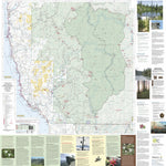 US Forest Service R6 Pacific Northwest Region (WA/OR) Powers and Gold Beach Ranger Districts Map South digital map