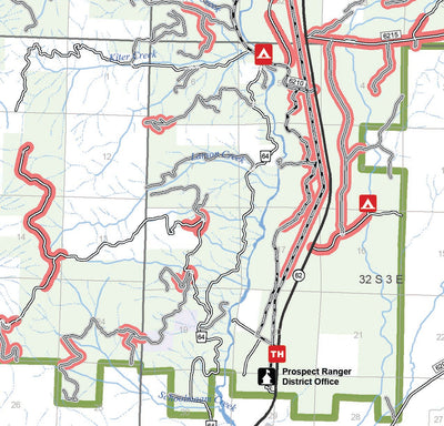 US Forest Service R6 Pacific Northwest Region (WA/OR) Rogue River-Siskiyou NF - High Cascades RD - Firewood Cutting Map Bundle bundle