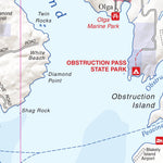 US Forest Service R6 Pacific Northwest Region (WA/OR) San Juan Islands Recreation Map digital map