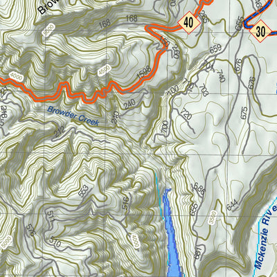 US Forest Service R6 Pacific Northwest Region (WA/OR) Santiam Pass Snowmobile Trail Map - Mount Jefferson Snowmobile Club digital map