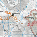 US Forest Service R6 Pacific Northwest Region (WA/OR) Santiam Pass Winter Recreation Map McCoy Sno-Park bundle exclusive