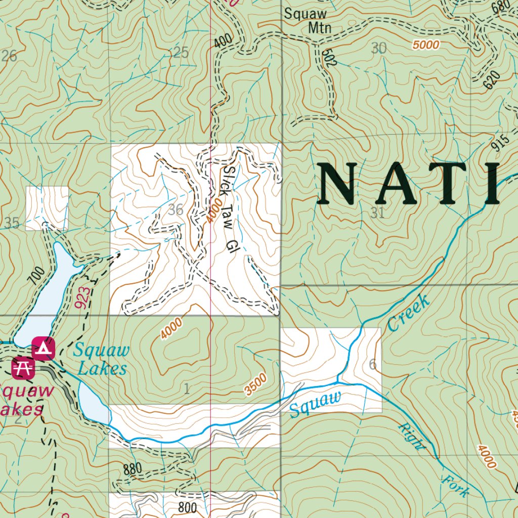 Siskiyou Mountains Ranger District Map by US Forest Service R6 Pacific ...