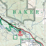 US Forest Service R6 Pacific Northwest Region (WA/OR) Skykomish Ranger District Map digital map