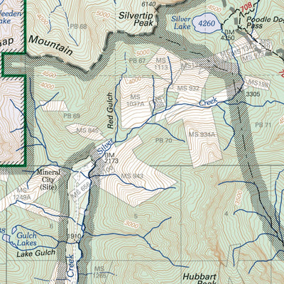 US Forest Service R6 Pacific Northwest Region (WA/OR) Skykomish Ranger District Map digital map