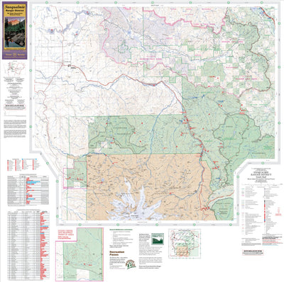 Snoqualmie Ranger District Map South by US Forest Service R6 Pacific ...