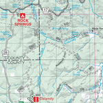 US Forest Service R6 Pacific Northwest Region (WA/OR) Southern Blue Mountains Recreation Map South digital map