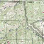 US Forest Service R6 Pacific Northwest Region (WA/OR) Strawberry Mountain Wilderness Map digital map