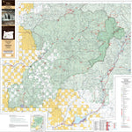 US Forest Service R6 Pacific Northwest Region (WA/OR) Tiller Ranger District Map digital map